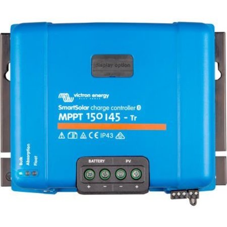 INVERTERS R US Victron Energy SmartSolar Charge Controller, MPPT 150/45-Tr Screw Connection, Blue, Aluminum SCC115045211